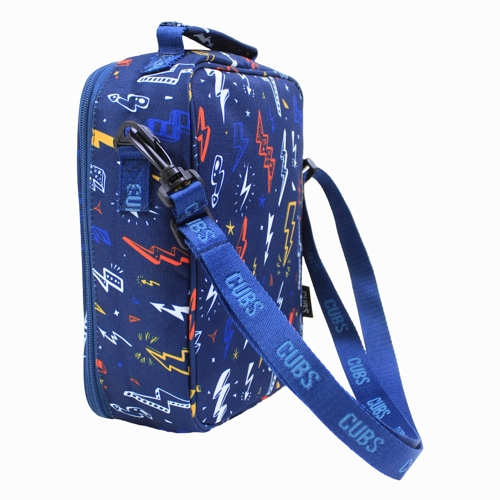 Cubs Navy Bolts Lunch Bag