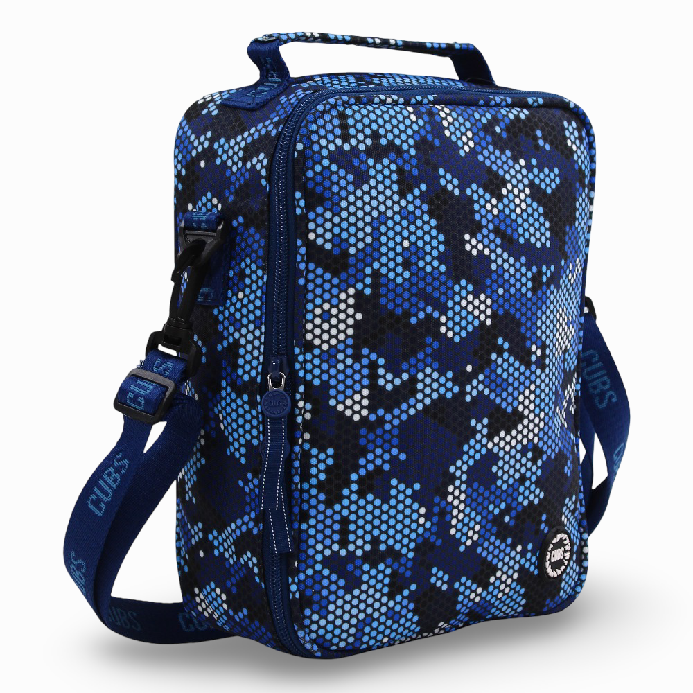 Cubs Digital Blue Camo Lunch Bag