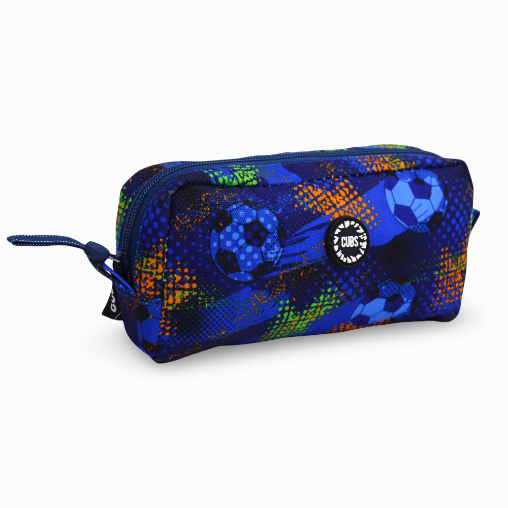 Cubs Blue Football Pencil Case