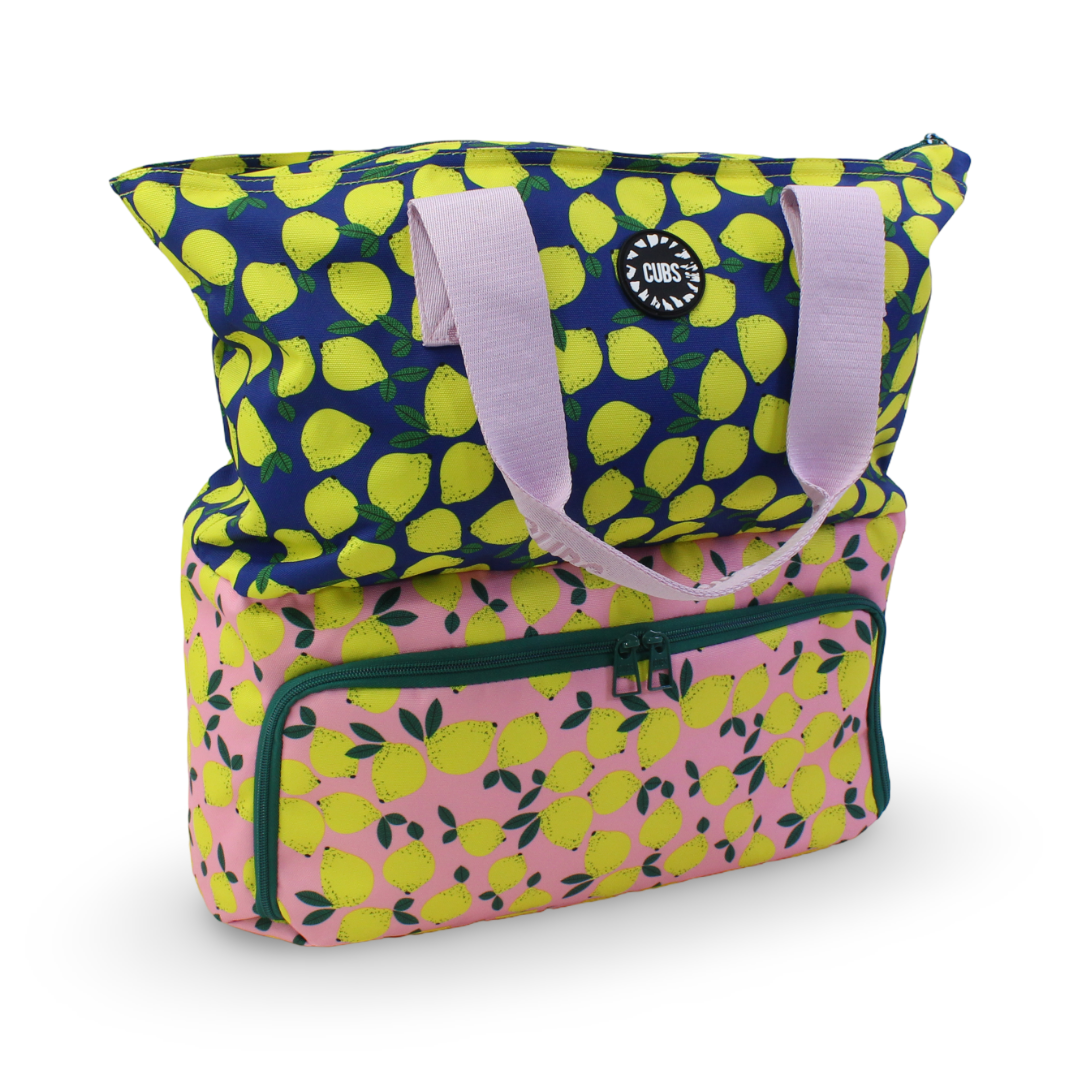 Cubs Pink Lemonade Cooler Tote Bag - Summer