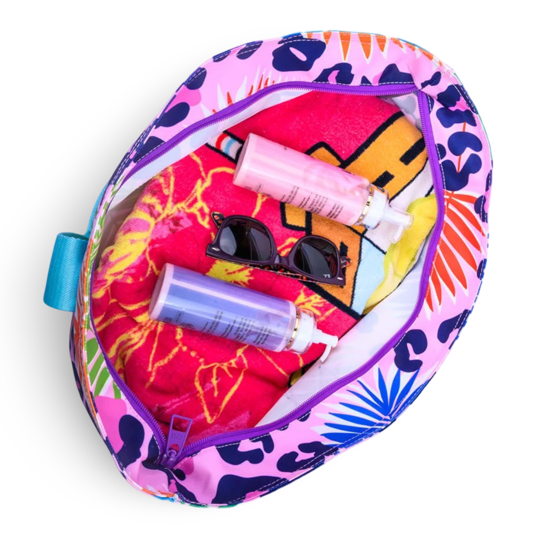 Cubs Multi-Leopard Tote/Cooler Bag