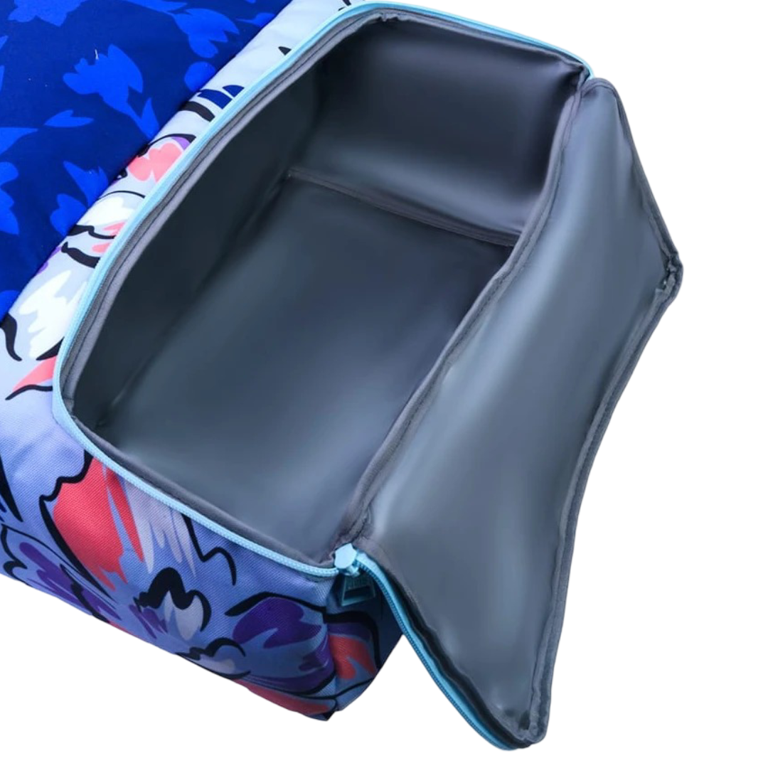 Cubs Navy Lilies Tote/Cooler Bag