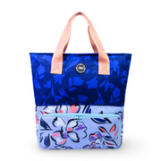 Cubs Navy Lilies Tote/Cooler Bag