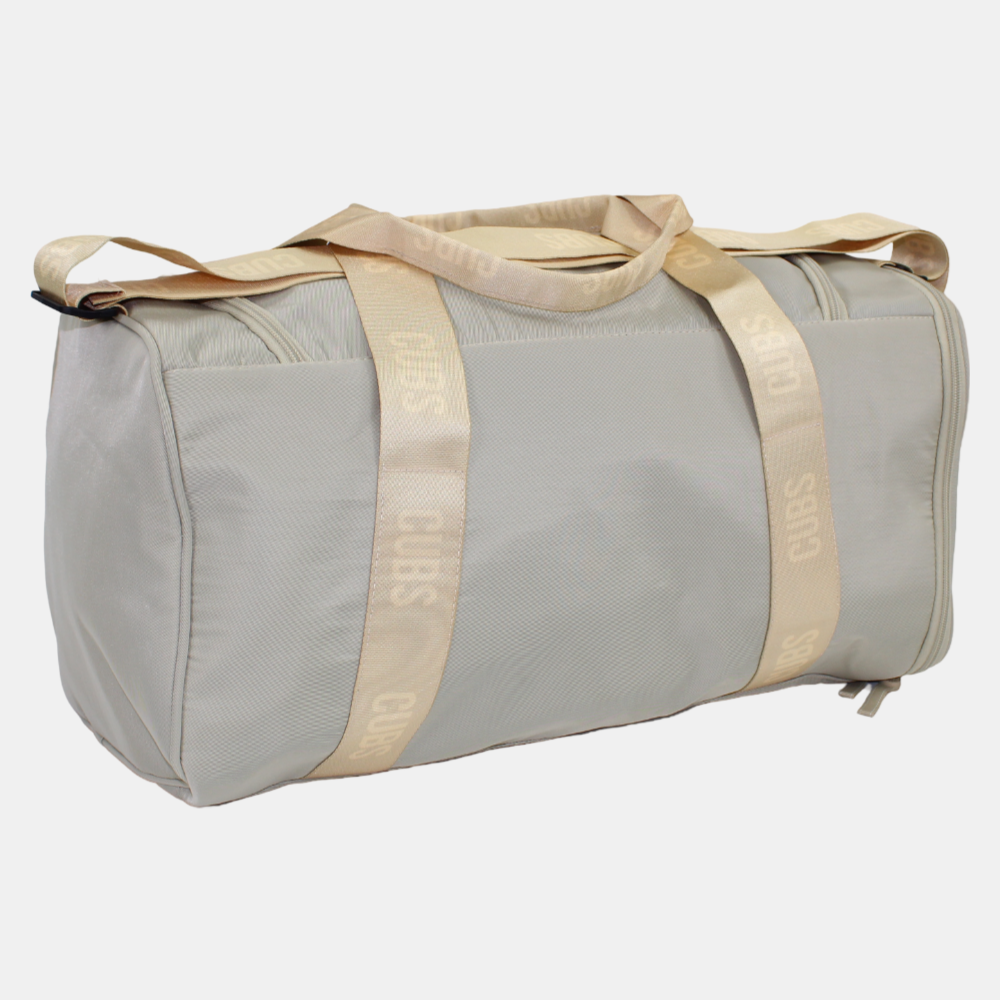 Cubs Warm Taupe Premium Duffel Bag