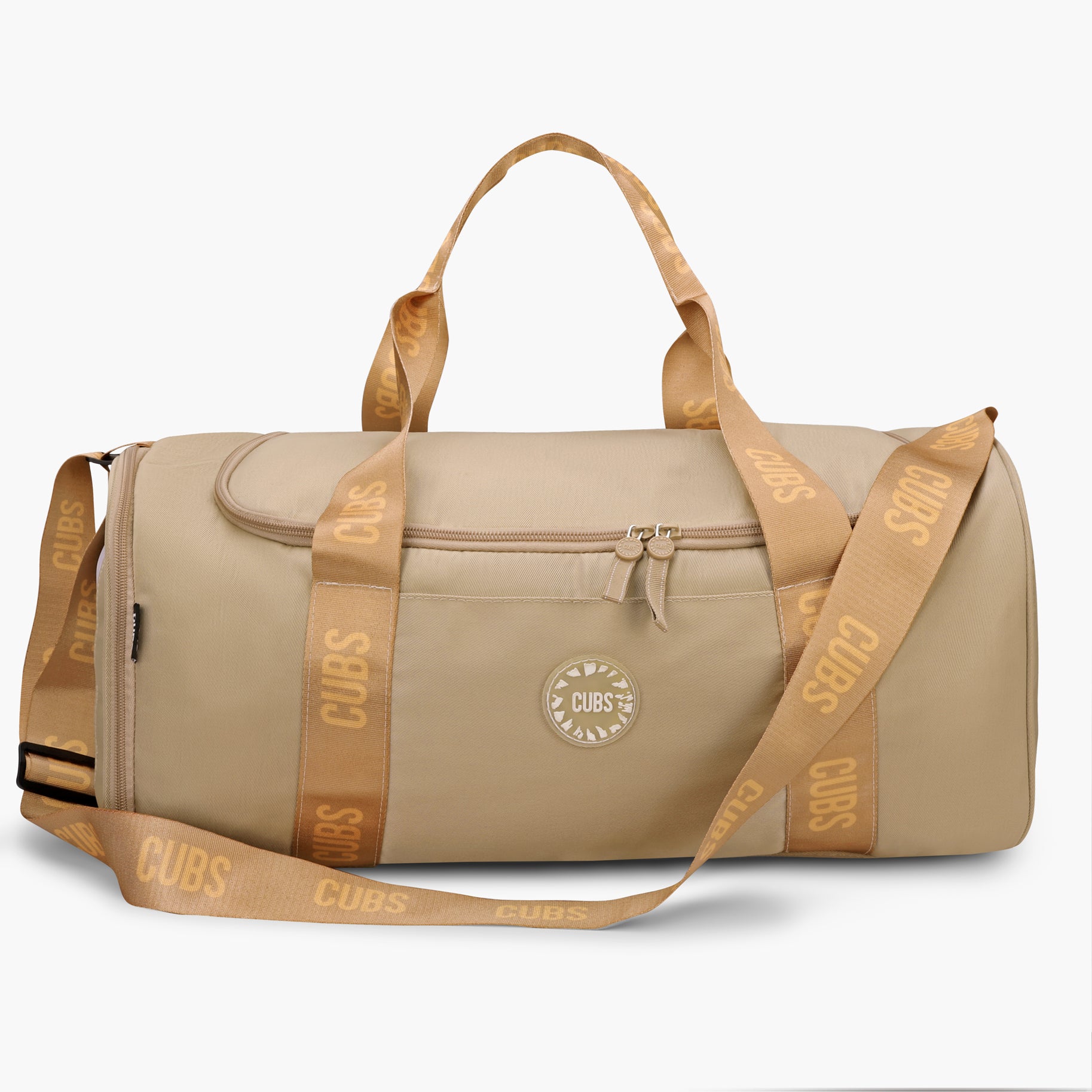 Cubs Sandstone Beige Premium Duffel Bag