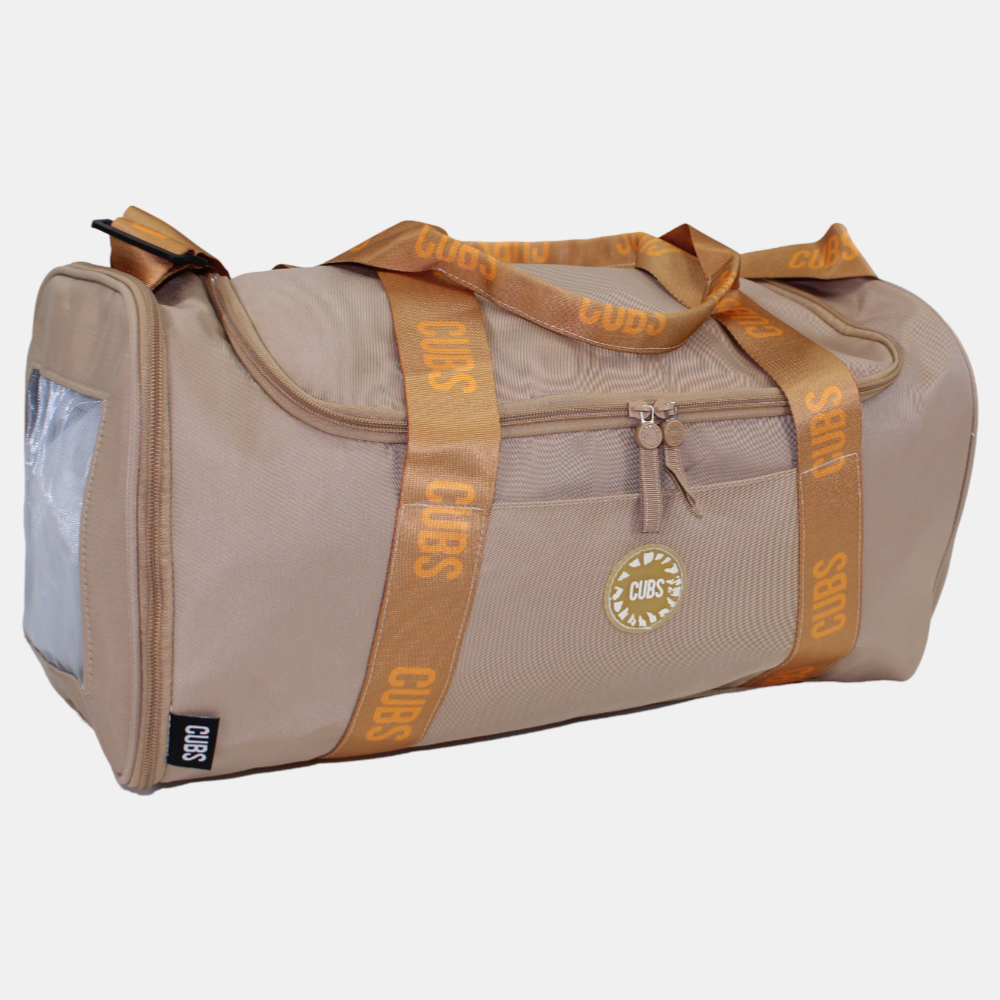 Cubs Sandstone Beige Premium Duffel Bag