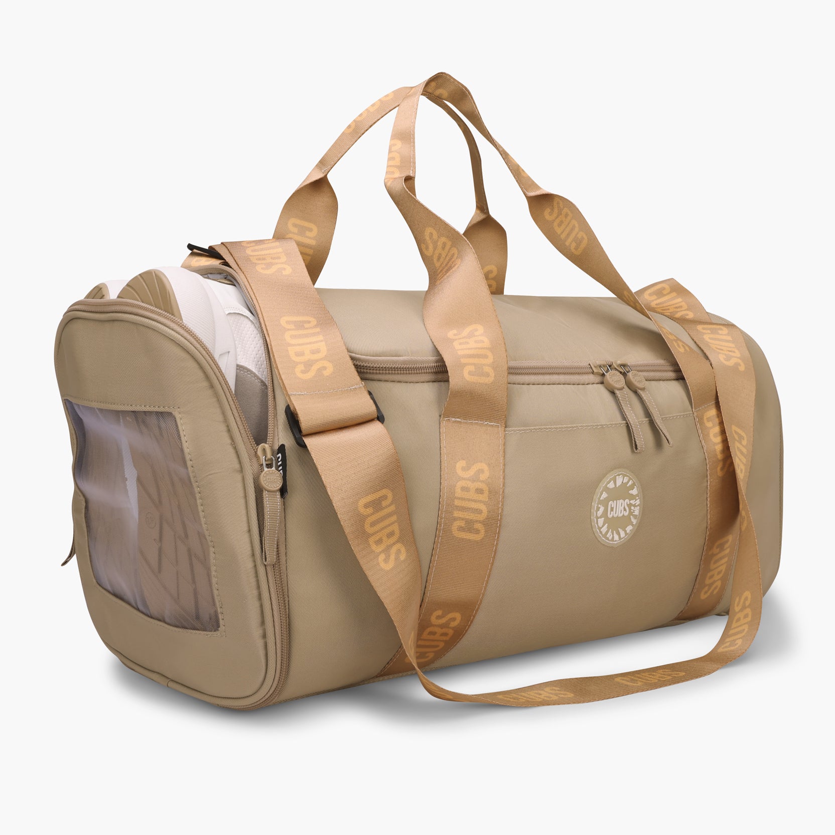 Cubs Sandstone Beige Premium Duffel Bag