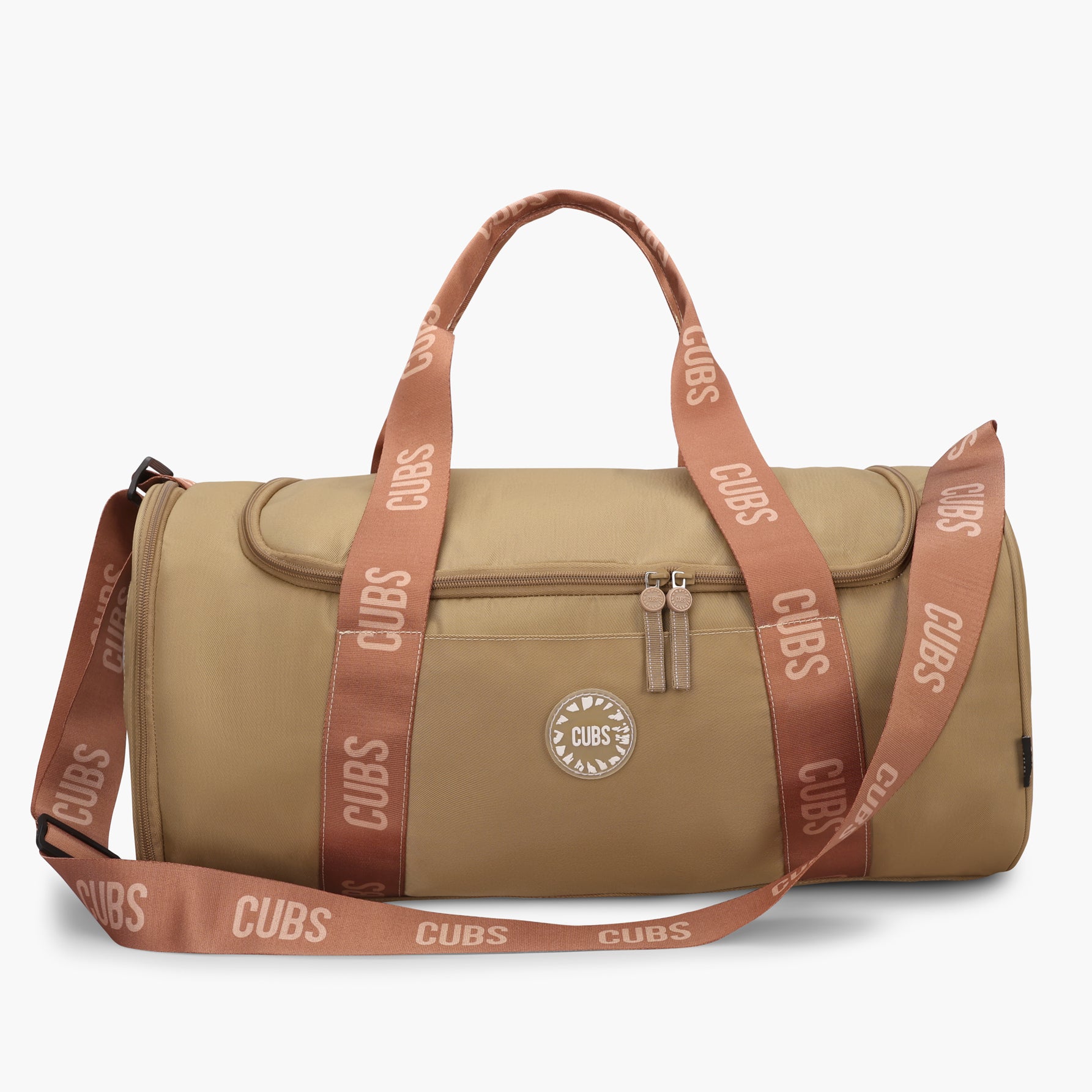 Cubs Tanned Khaki Premium Duffel Bag
