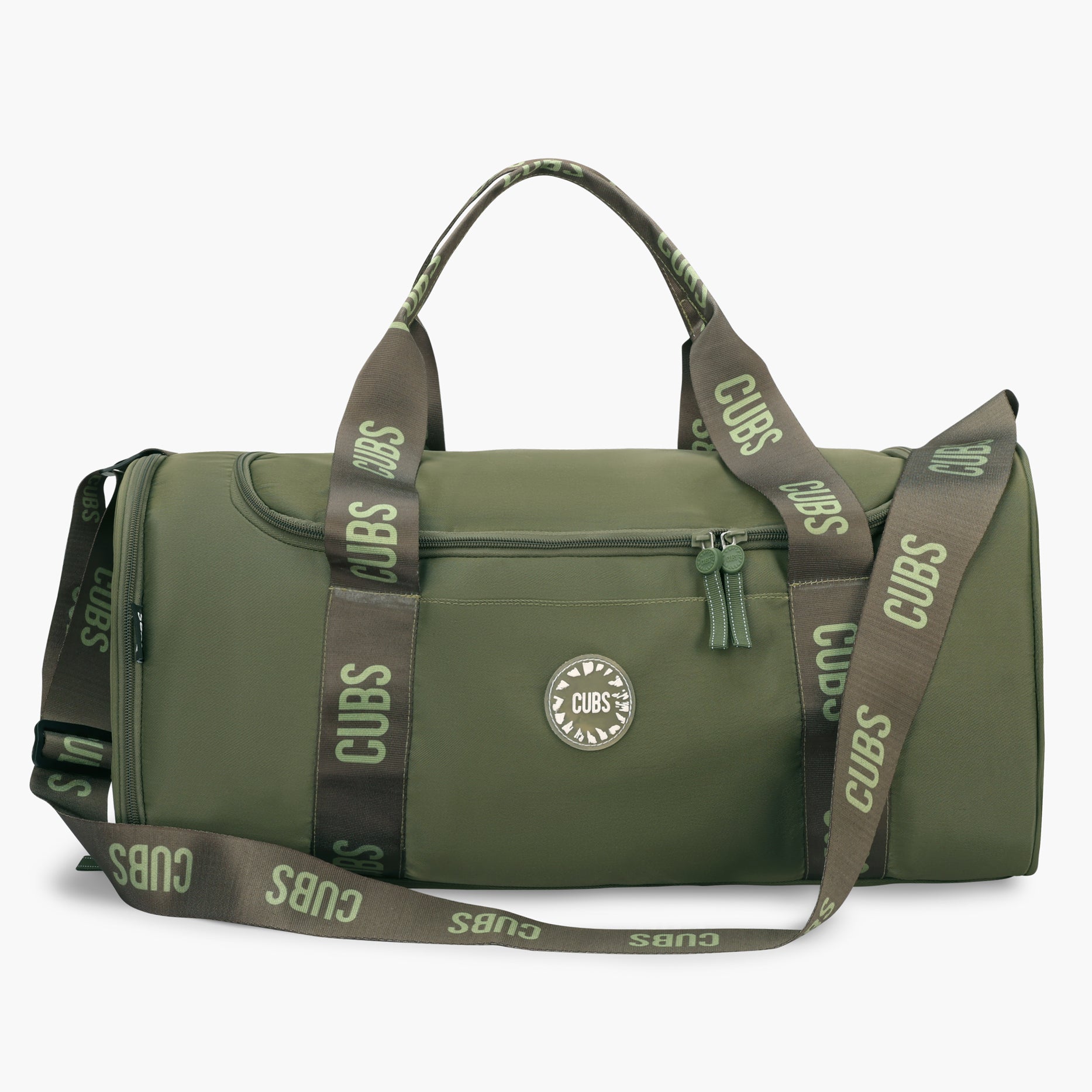 Cubs Forest Green Premium Duffel Bag