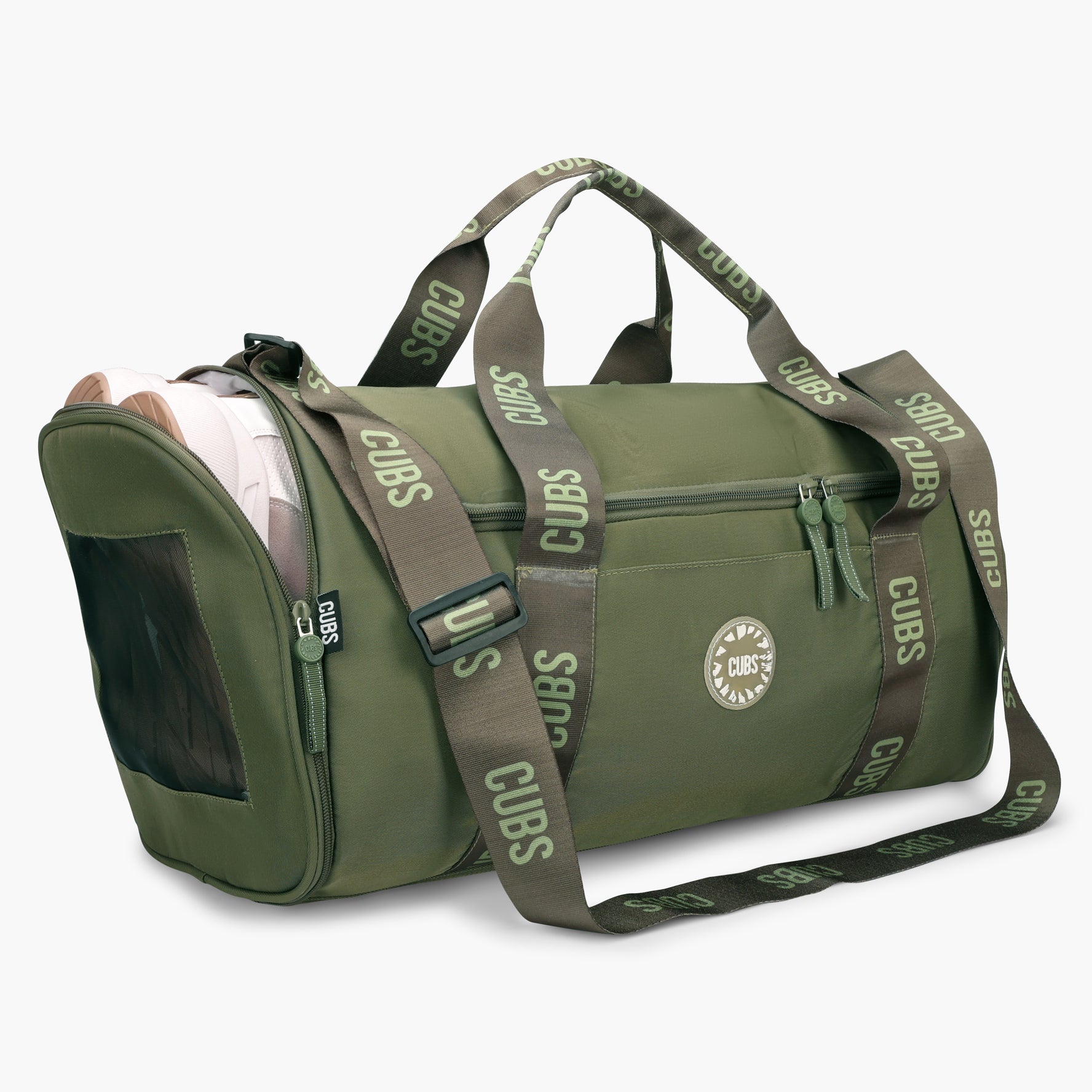 Cubs Forest Green Premium Duffel Bag