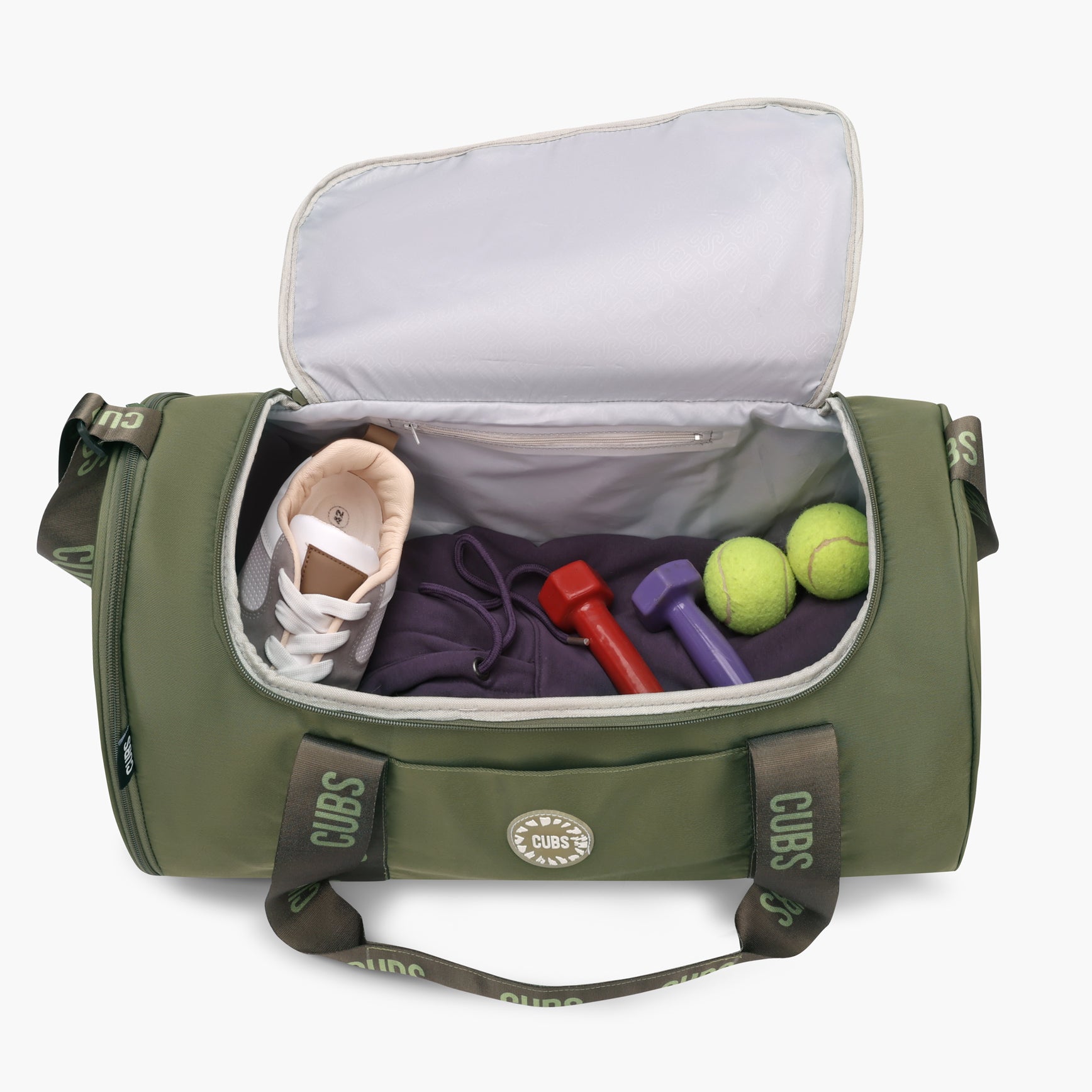 Cubs Forest Green Premium Duffel Bag