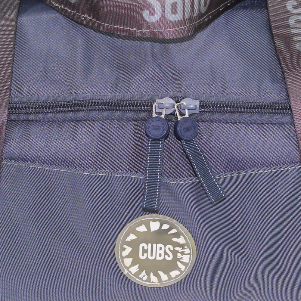 Cubs Graphite Grey Premium Duffel Bag