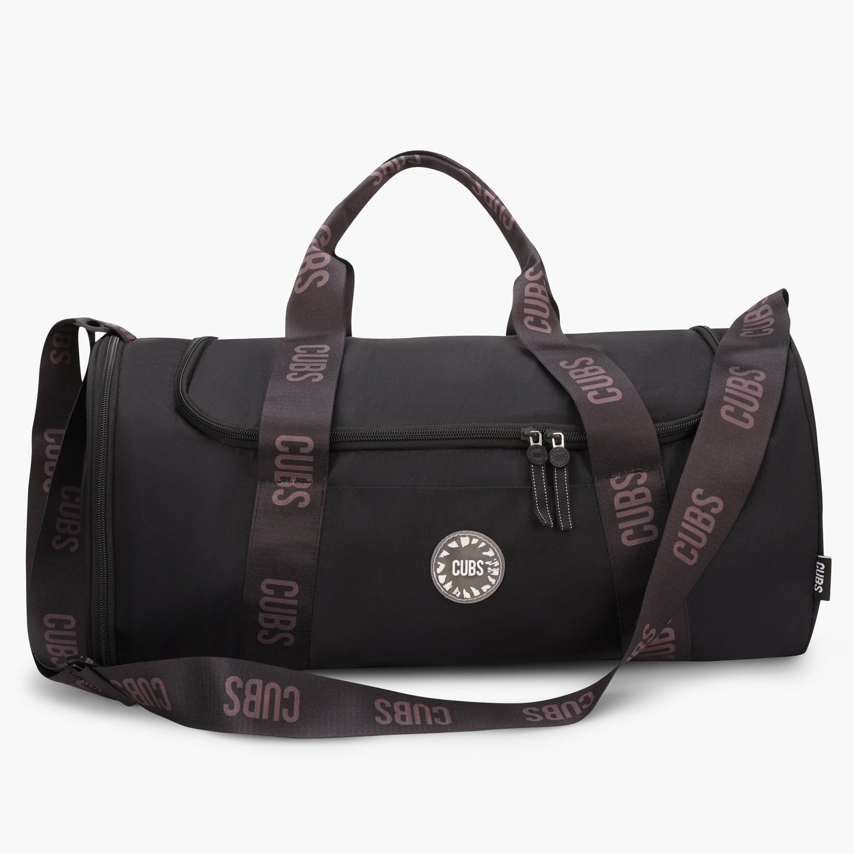 Cubs Midnight Black Premium Duffel Bag