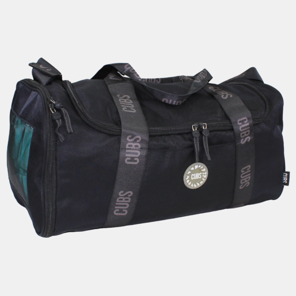 Cubs Midnight Black Premium Duffel Bag