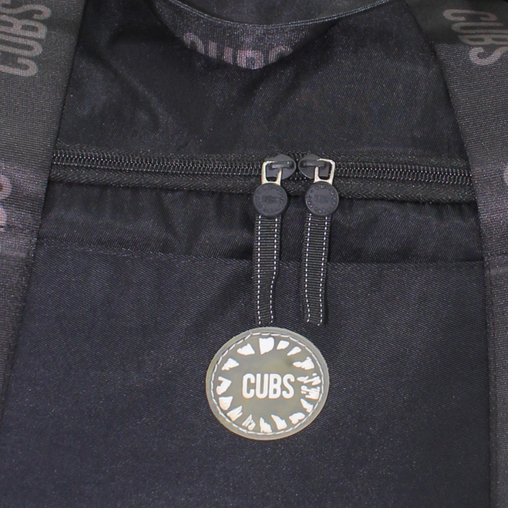 Cubs Midnight Black Premium Duffel Bag
