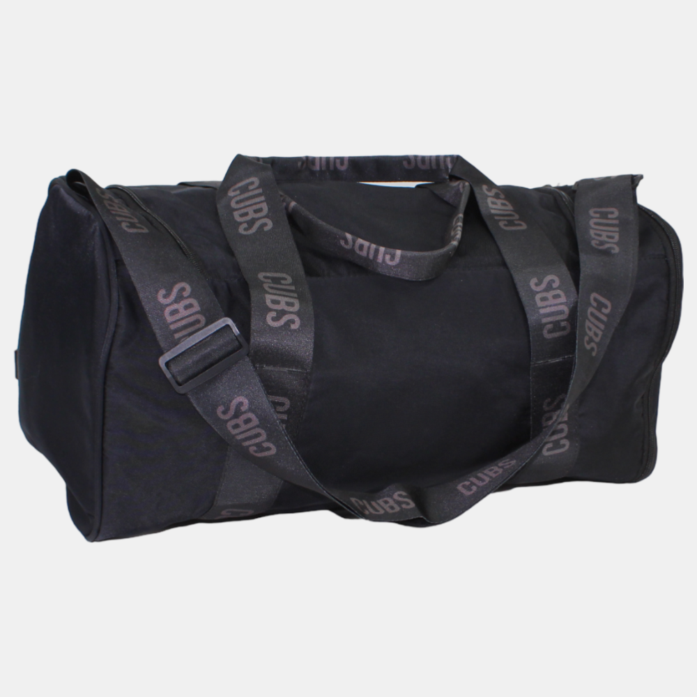 Cubs Midnight Black Premium Duffel Bag