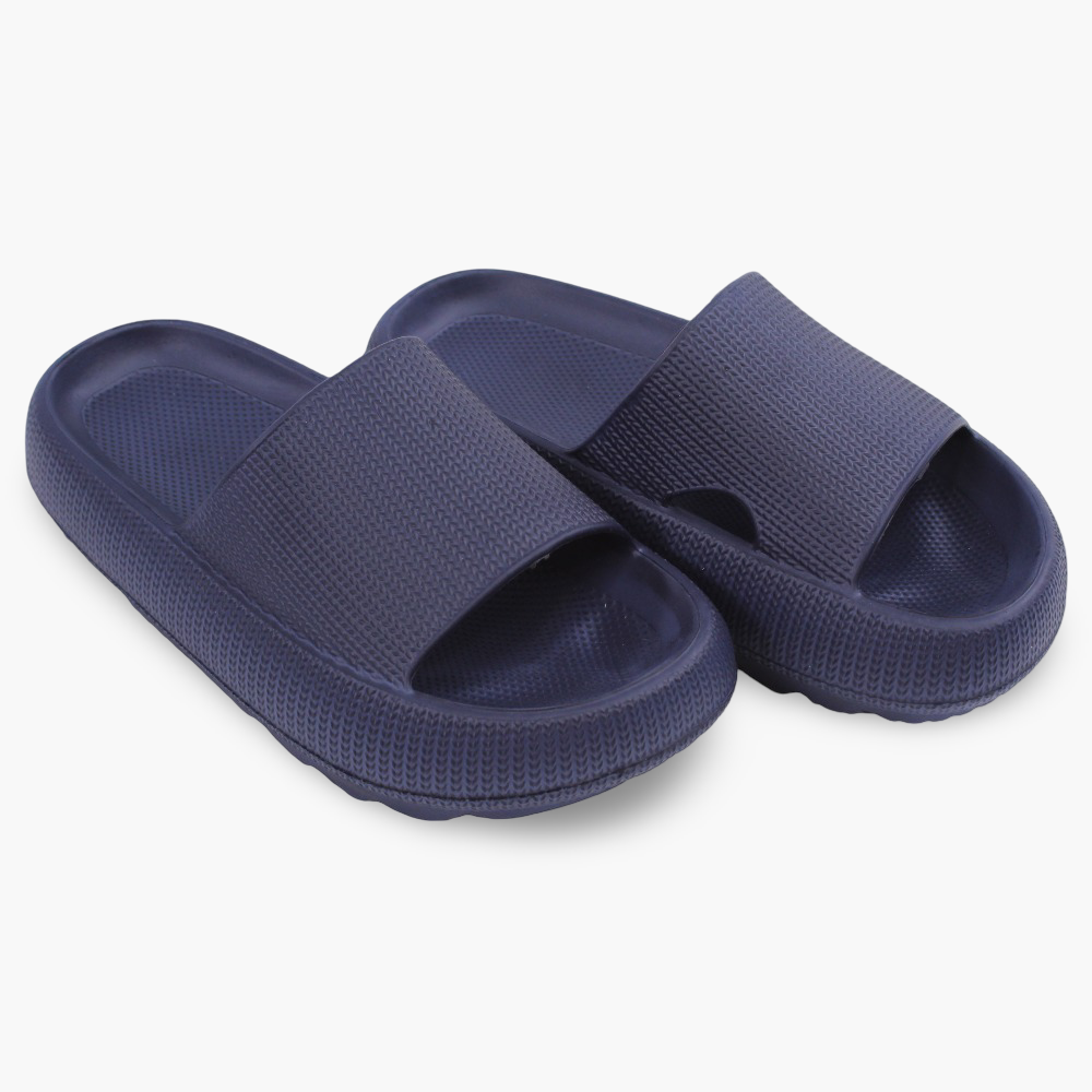 Navy Rubber Slippers