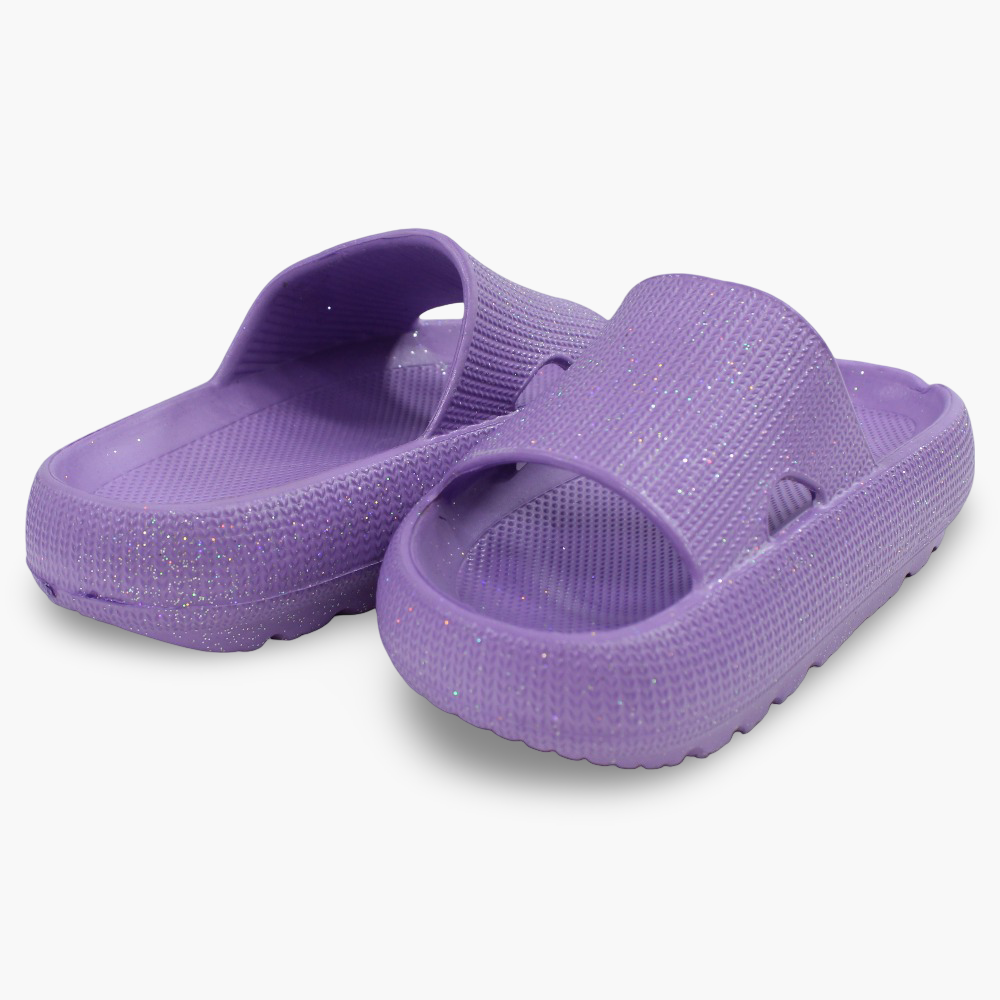 Lilac Rubber Slippers