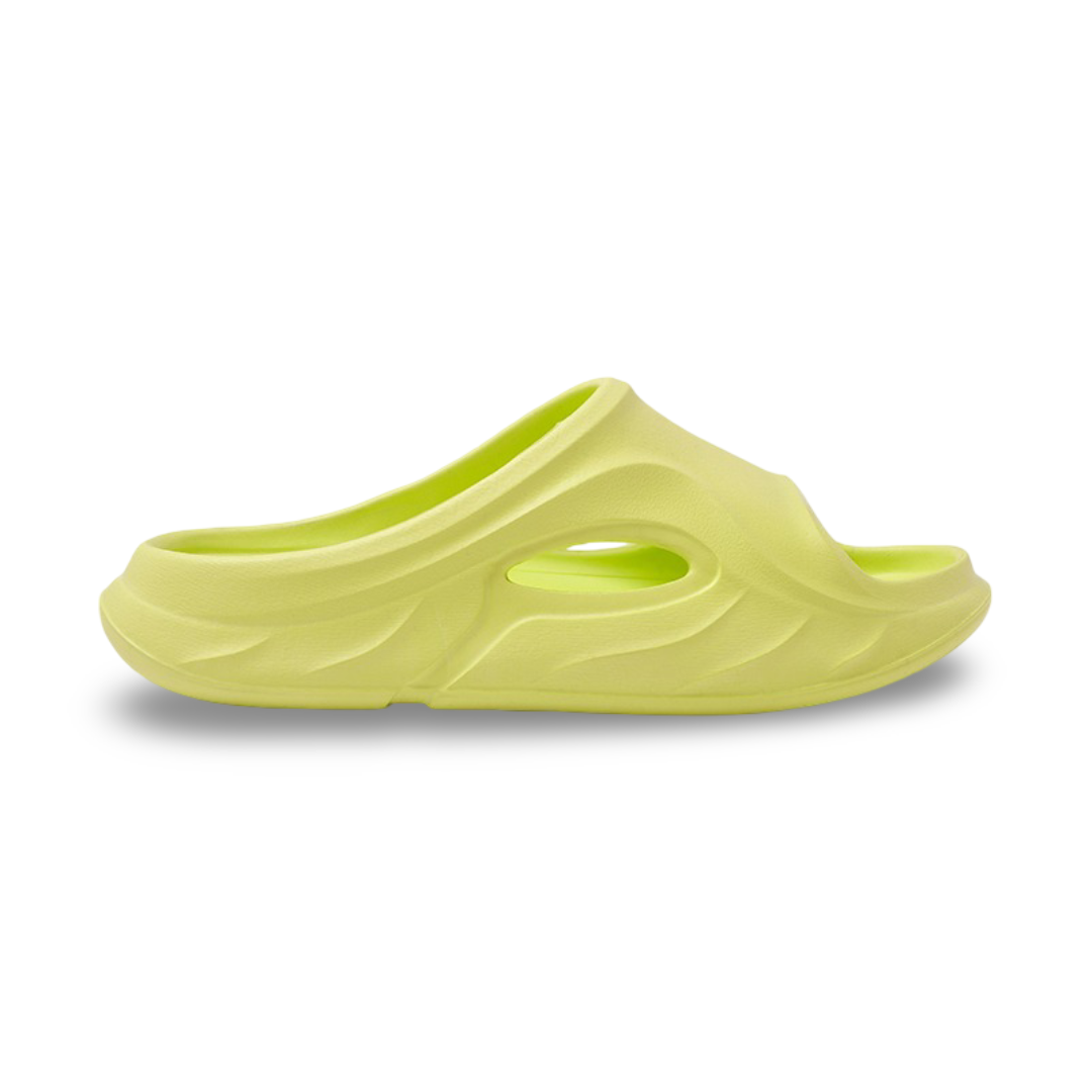 Girls Rubber Slippers – Pistachio Bubble Walk