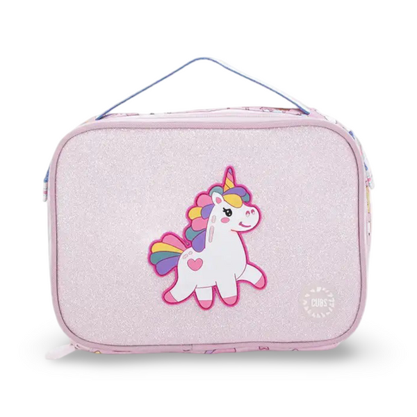 Cubs Pinkish Unicorn Clip & Go Lunch Bag 5L