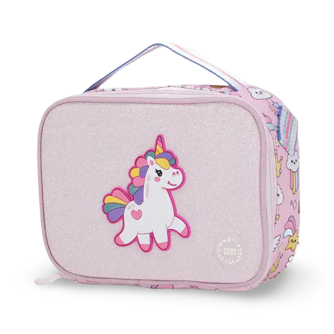 Cubs Pinkish Unicorn Clip & Go Lunch Bag 5L
