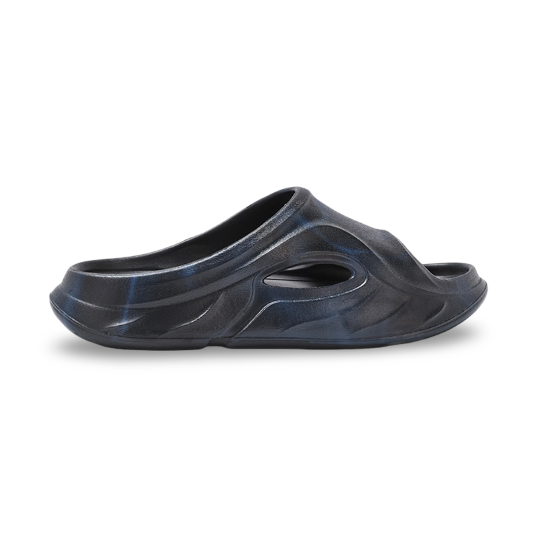 Boys Rubber Slippers – Midnight Blue Bubble Walk