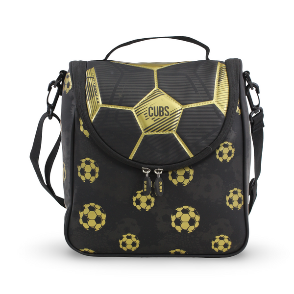 Cubs Golden Football Mega Sized Junior 3D Lunch Bag 10L