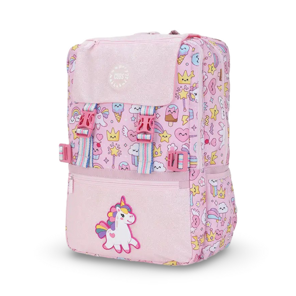 Cubs Pinkish Unicorn Clip & Go Backpack 36L