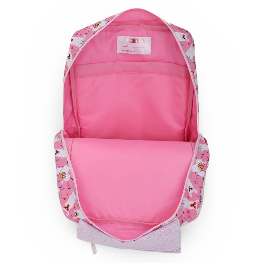 Cubs Pretty Llama Clip & Go Backpack 36L
