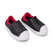 Unisex Rubber Sneakers – Black Slip-on Sneaker
