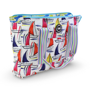 Cubs Ships and Flowers Double Face Tote Bag (19L)