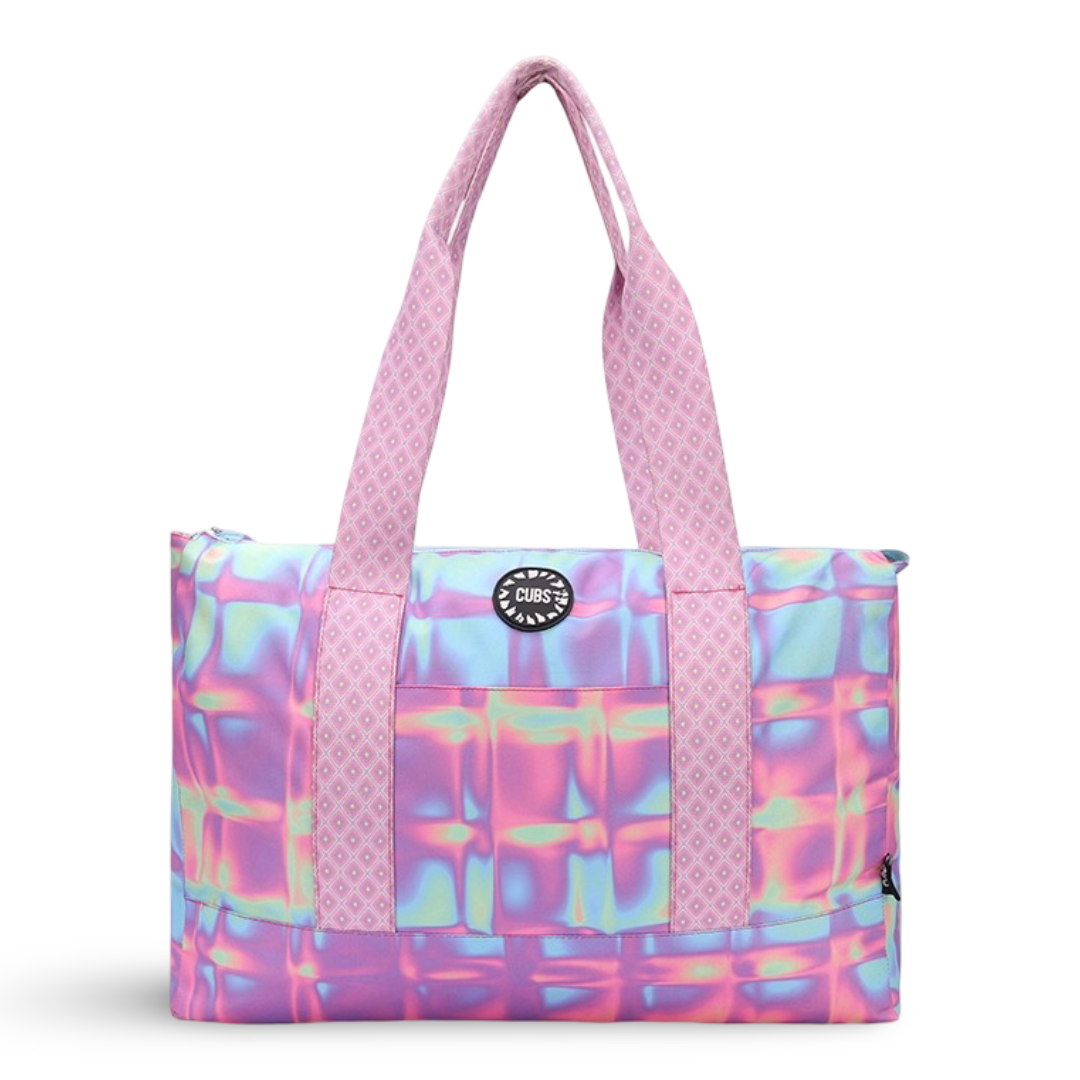 Cubs Pastel Colors and Cactus Double Face Tote Bag (19L)