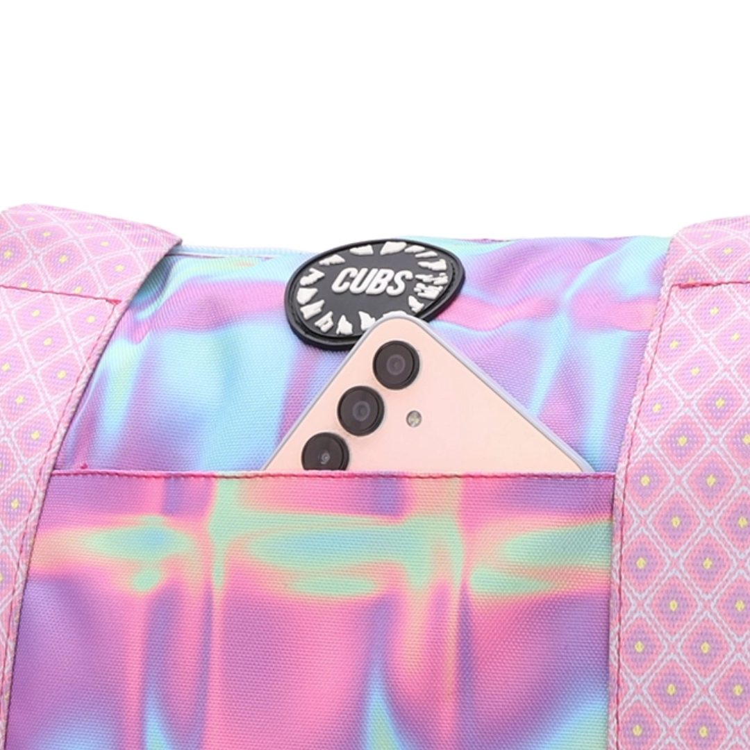 Cubs Pastel Colors and Cactus Double Face Tote Bag (19L)