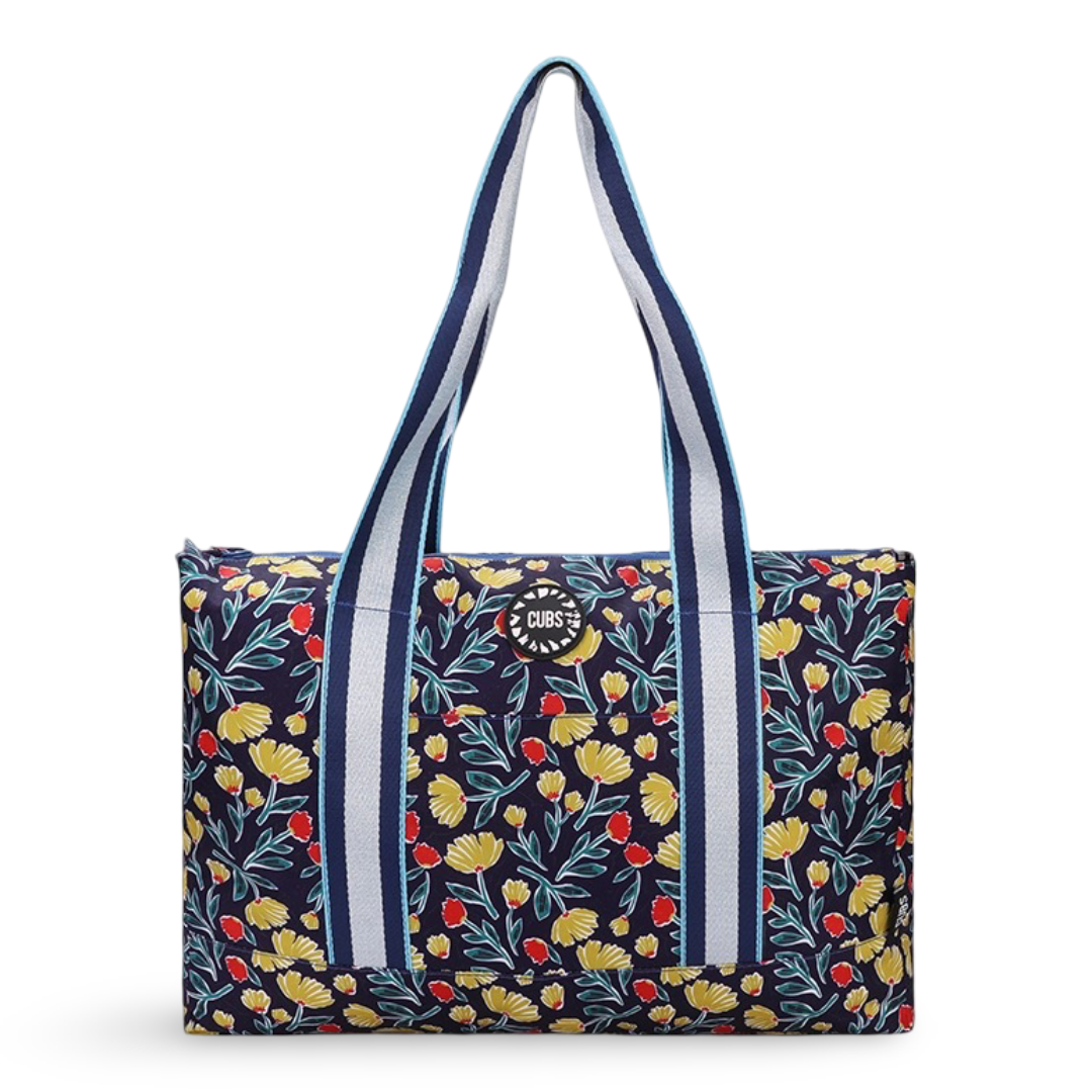 Cubs Waves and Gardens Double Face Tote Bag (19L)