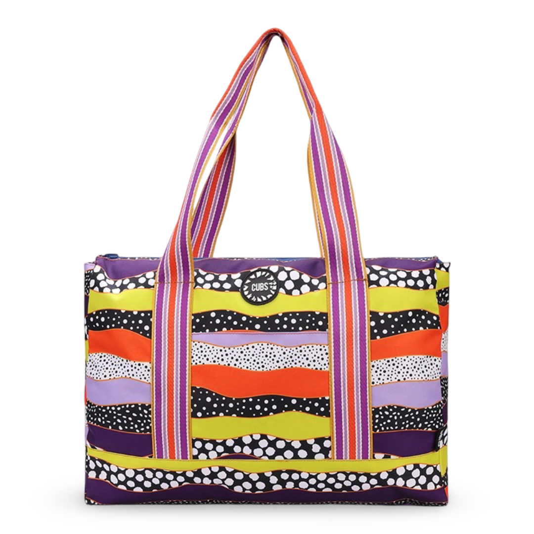Cubs Waves and Gardens Double Face Tote Bag (19L)