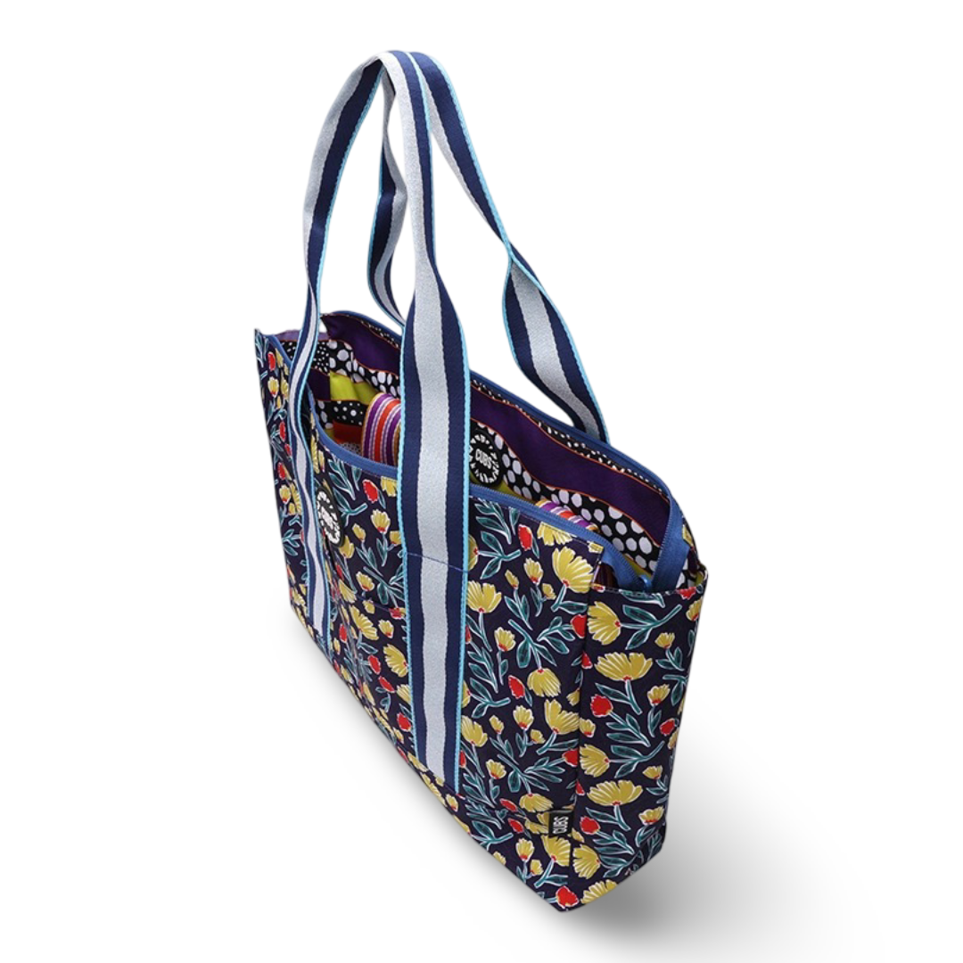 Cubs Waves and Gardens Double Face Tote Bag (19L)