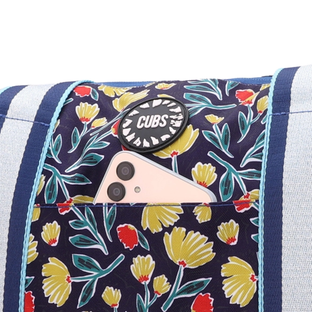 Cubs Waves and Gardens Double Face Tote Bag (19L)