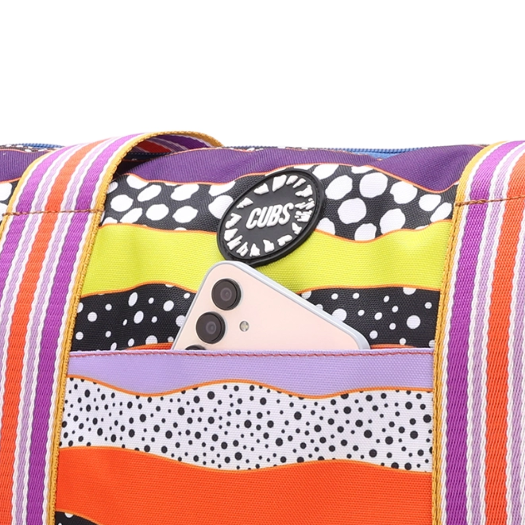 Cubs Waves and Gardens Double Face Tote Bag (19L)