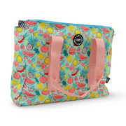 Cubs Tropical Fruits and Umbrellas Double Face Tote Bag (19L)