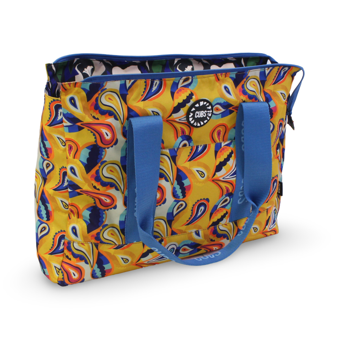 Cubs Black & Yellow Vibes Double Face Tote Bag (19L)