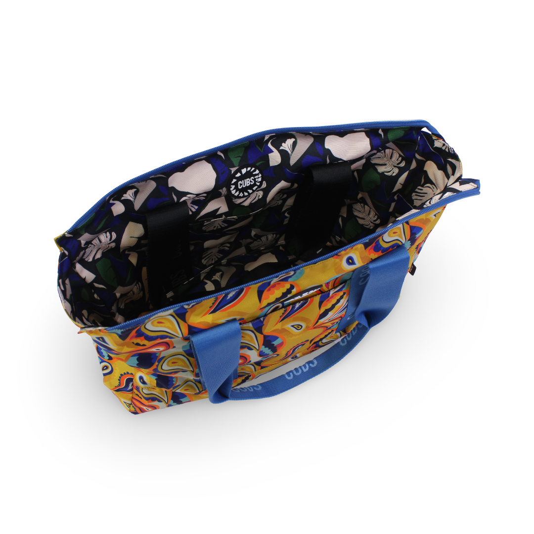 Cubs Black & Yellow Vibes Double Face Tote Bag (19L)
