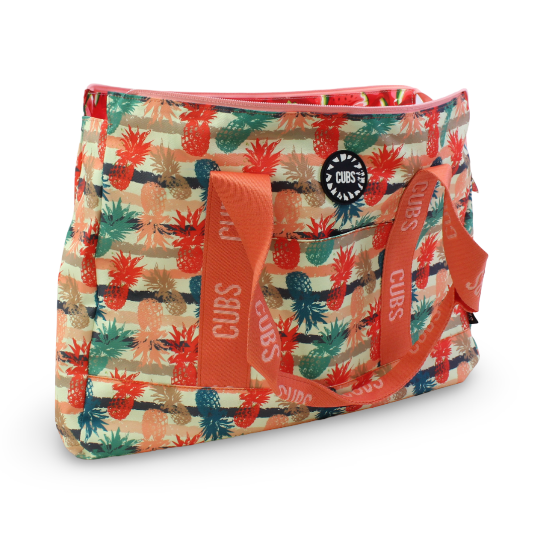 Cubs Watermelons and Pineapples Double Face Tote Bag (19L)