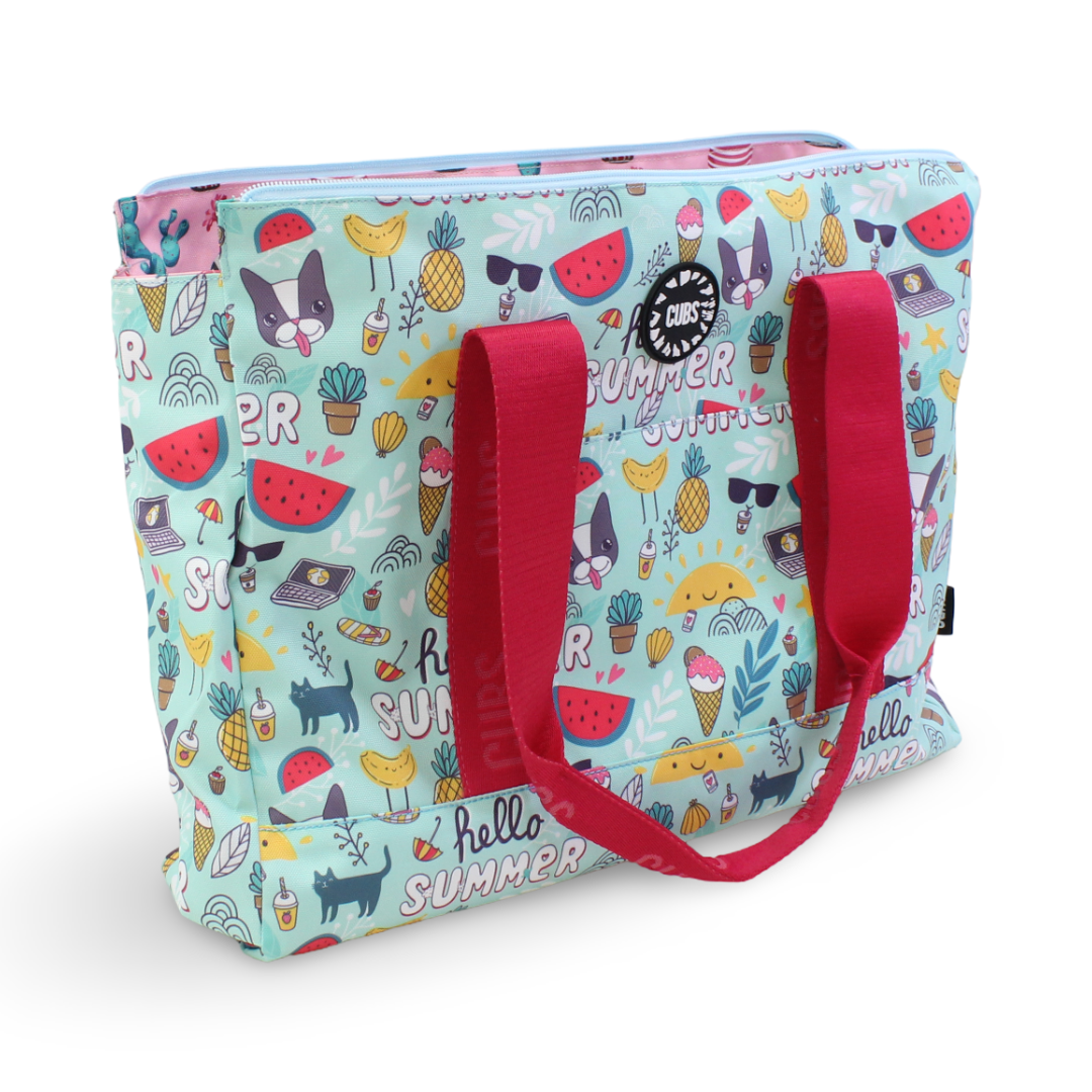 Cubs Shades of Summer Vibes Double Face Tote Bag (19L)