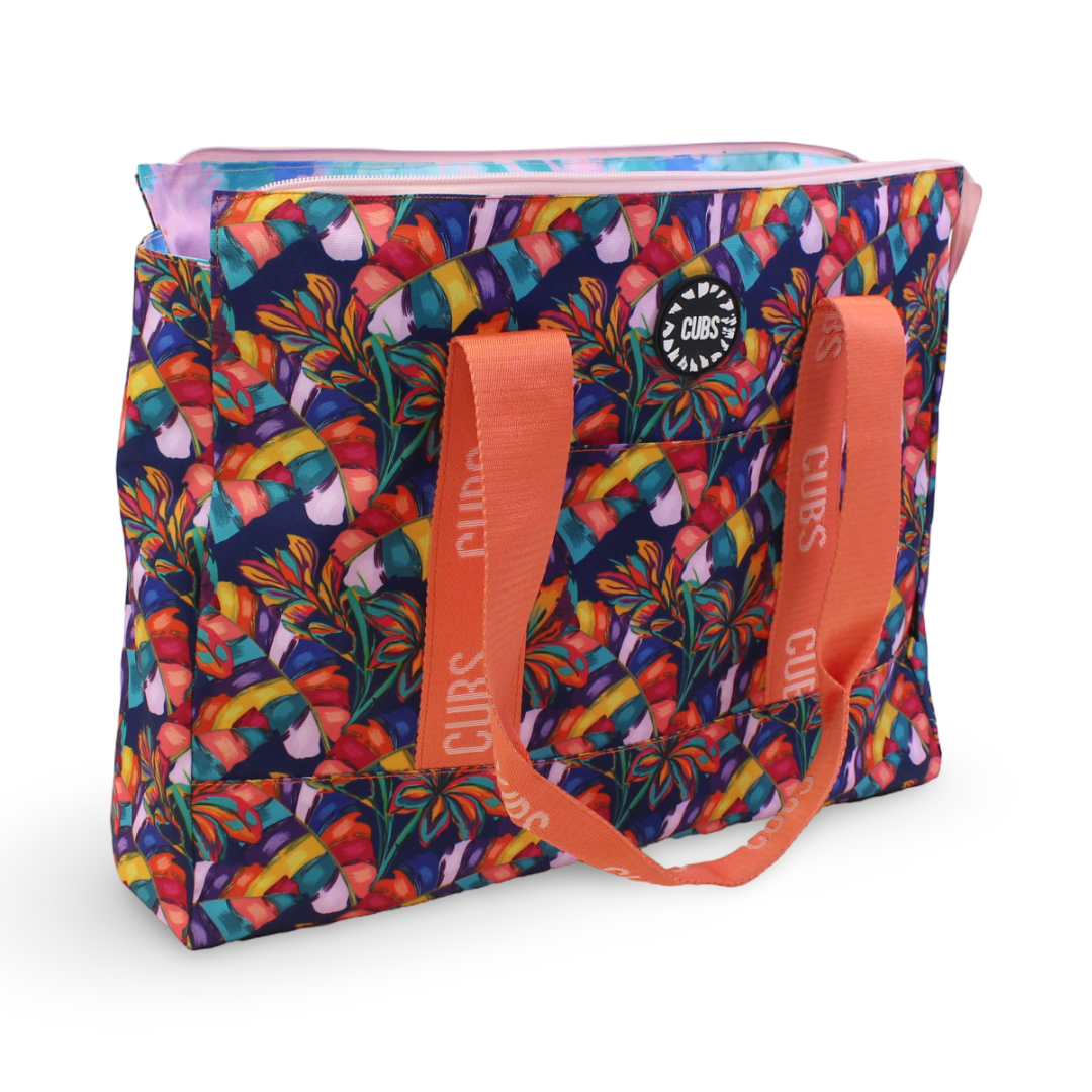 Cubs Colorful Vibes and Tie Dye Double Face Tote Bag (19L)