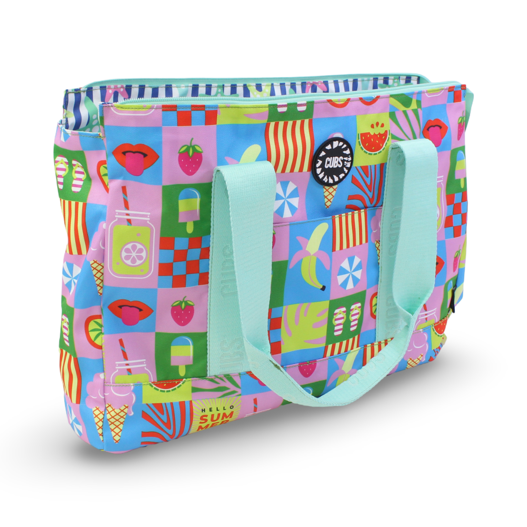 Cubs Every Day In Blue Double Face Tote Bag (19L) - Summer