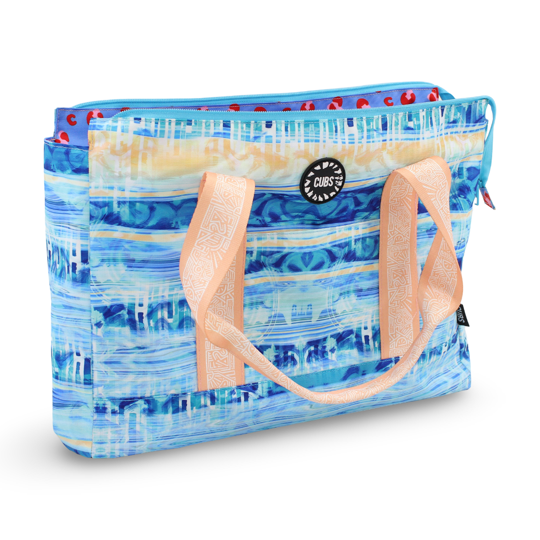 Cubs Blue Vibes Only Double Face Tote Bag (19L)