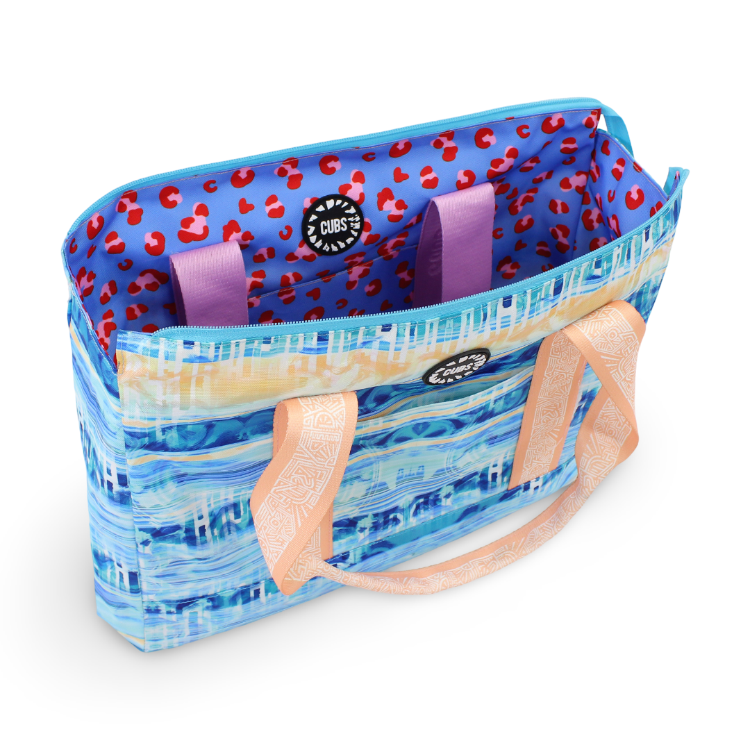 Cubs Blue Vibes Only Double Face Tote Bag (19L)