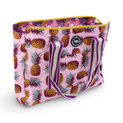 Cubs Lilac Pigon Forest and Pineapples Double Face Tote Bag (19L)