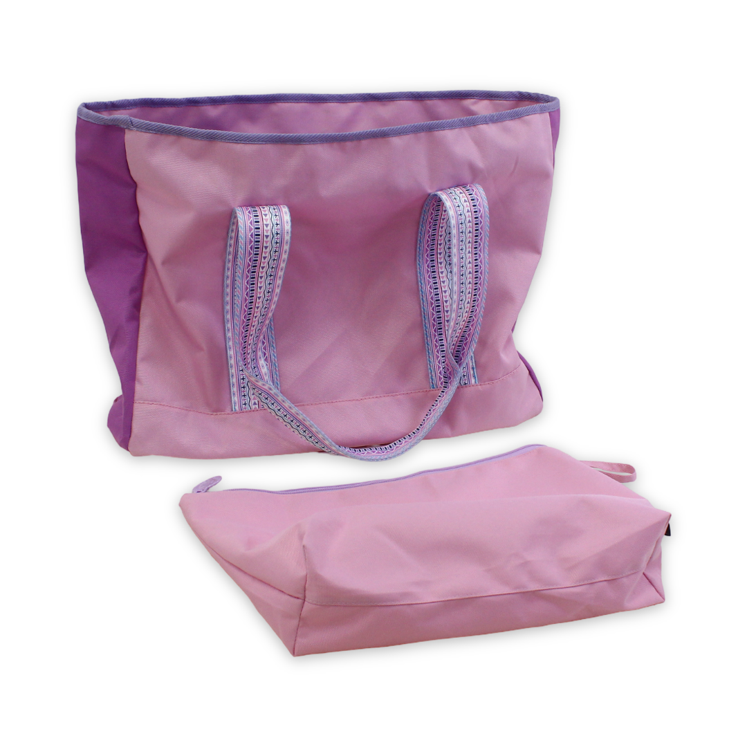 Cubs Beach Tote Set – Lilac 19 L