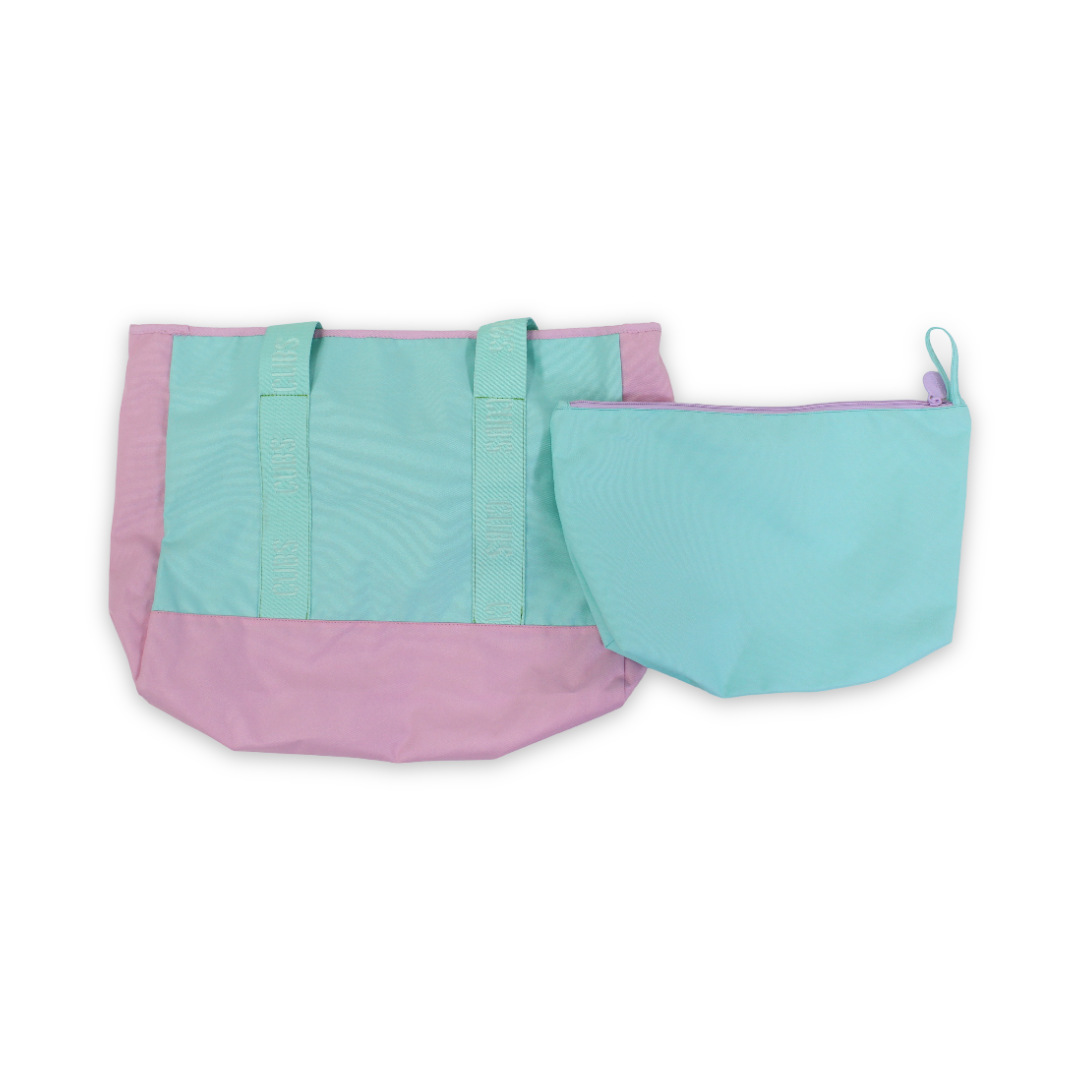 Cubs Beach Tote Set – Mint Green 19 L